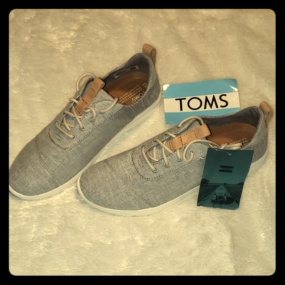 drizzle grey chambray mix women's cabrillo sneakers